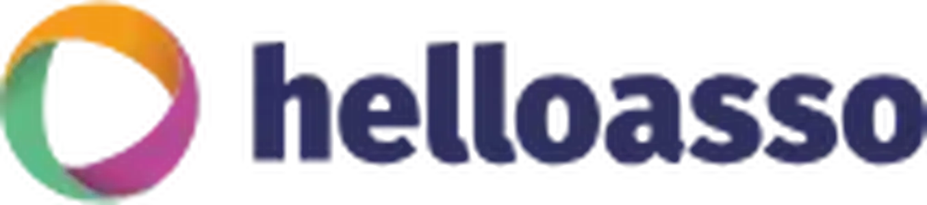 Logo officiel de HelloAsso, notre plateforme partenaire pour vos dons et adhésions.